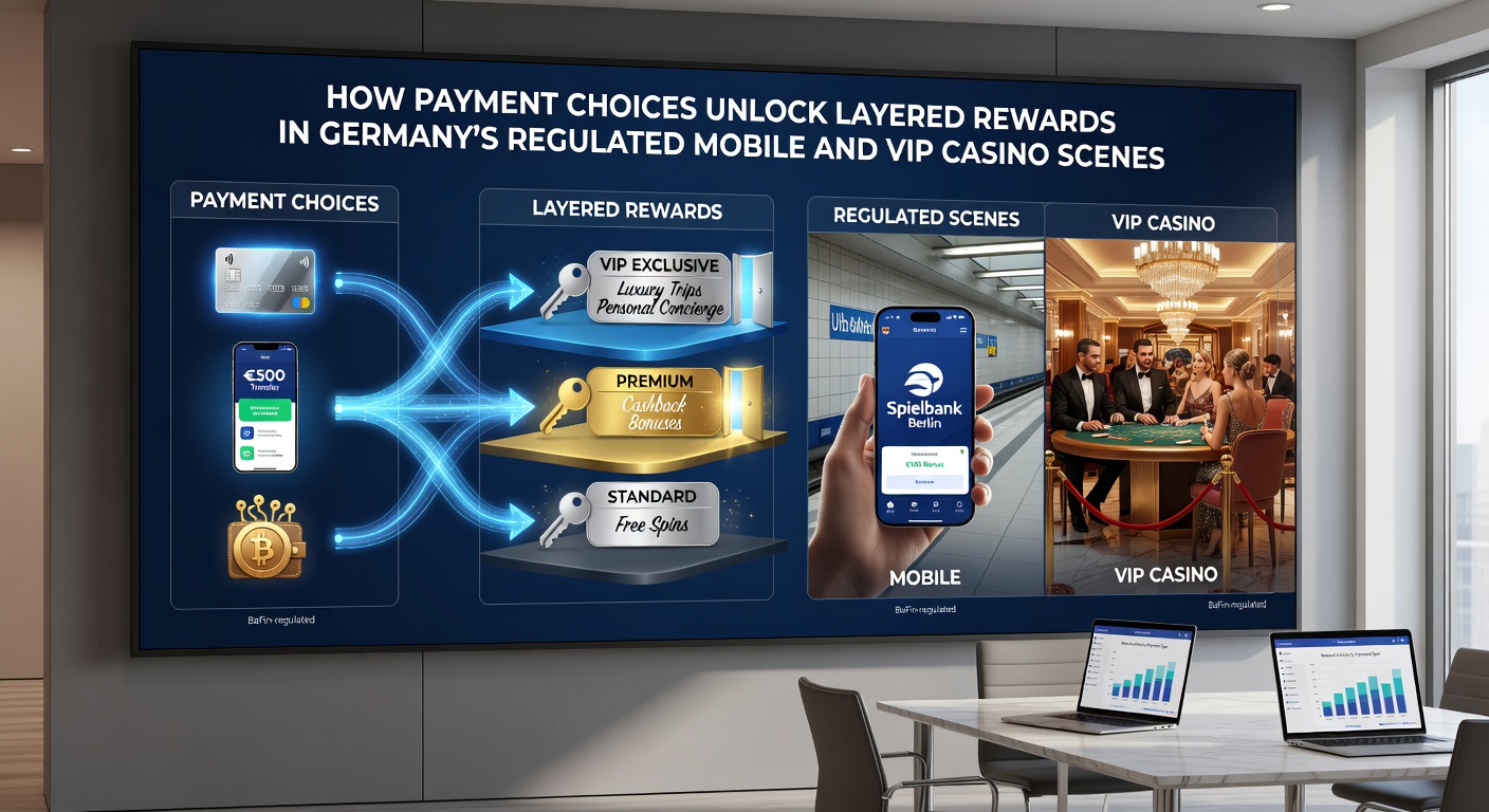 Mobile und VIP Casino Belohnungen durch Zahlungsoptionen