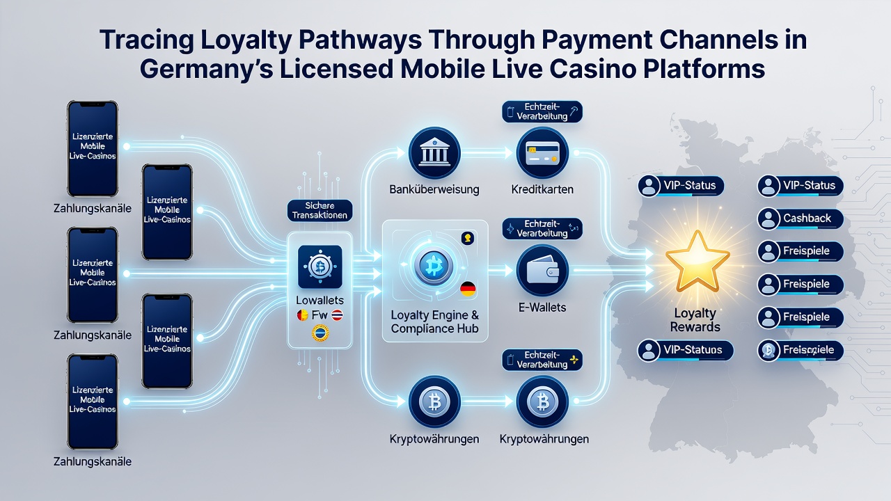 Mobile Live-Casino-Schnittstellen mit Zahlungs- und Treuefunktionen
